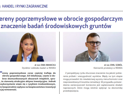 Tereny poprzemysłowe w&nbsp;obrocie gospodarczym, znaczenie badań środowiskowych gruntów